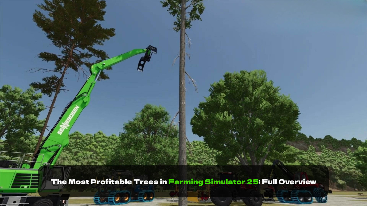 The Most Profitable Trees in Farming Simulator 25: Full Overview